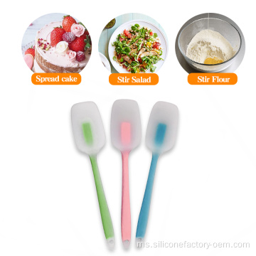 Pengikis silikon makanan silikon non-stick cream scraper